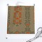 Vintage Art Nouveau Brown Poppies Edwardian Craftsman Earth Tones Victorian Floral Botanical Large Scale Custom Removable Wallpaper by Spoonflower Peel & Stick Wallpaper 2FT Wide